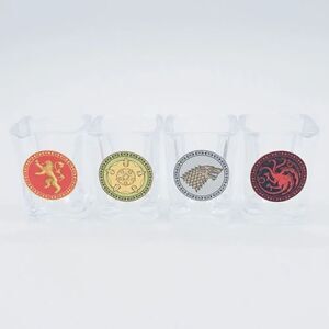 Set of 4 Game of Thrones Shot Glasses